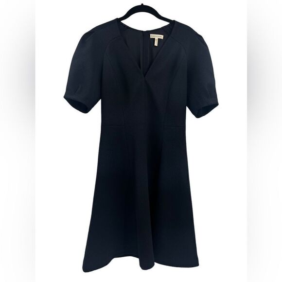 Rebecca Taylor Textured Skater Dress - Picture 3 of 12